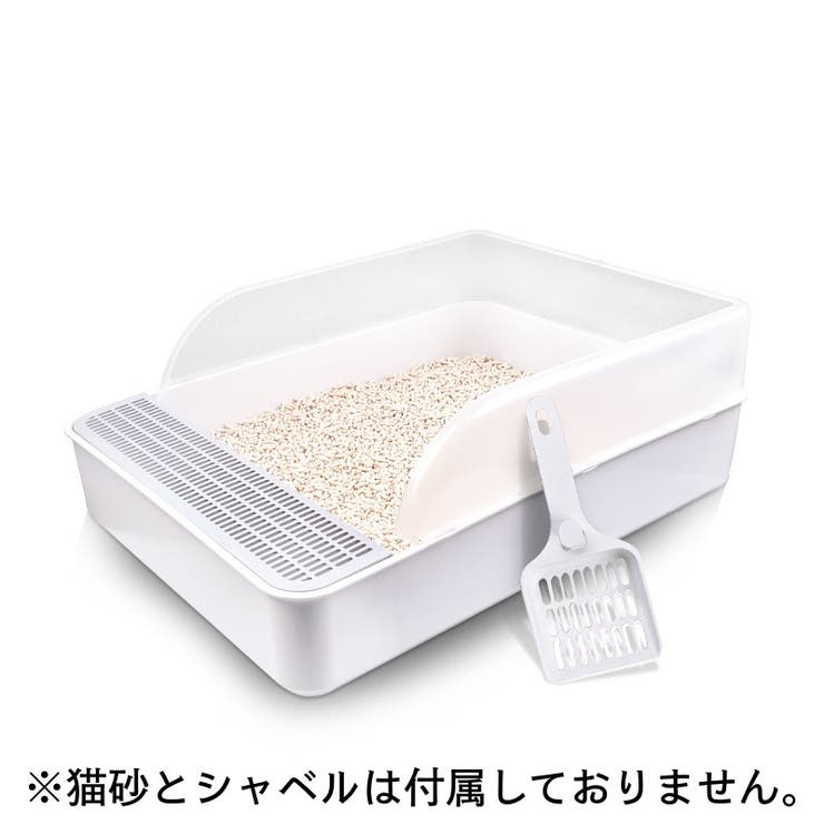 猫用トイレ トイレ容器 砂トイレ | PlusNao | 詳細画像5 