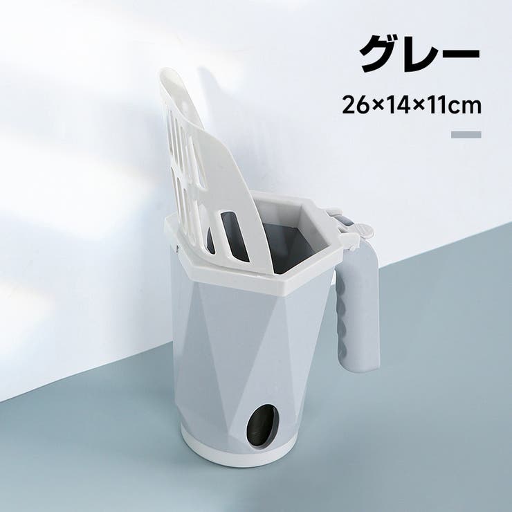 猫用トイレスコップ 猫砂スコップ ゴミ箱 | PlusNao | 詳細画像13 