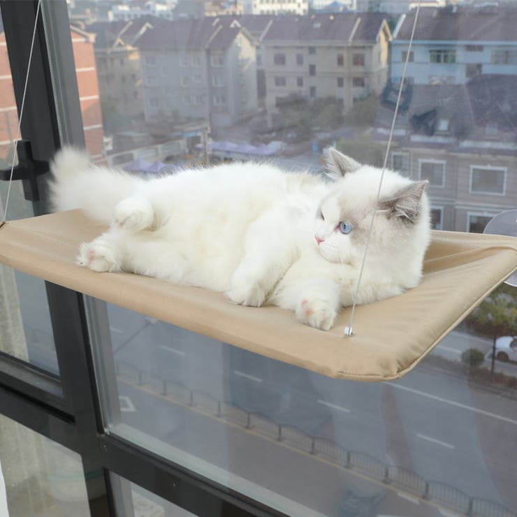 猫用ハンモック キャットハンモック 窓付けハンモック | PlusNao | 詳細画像3 