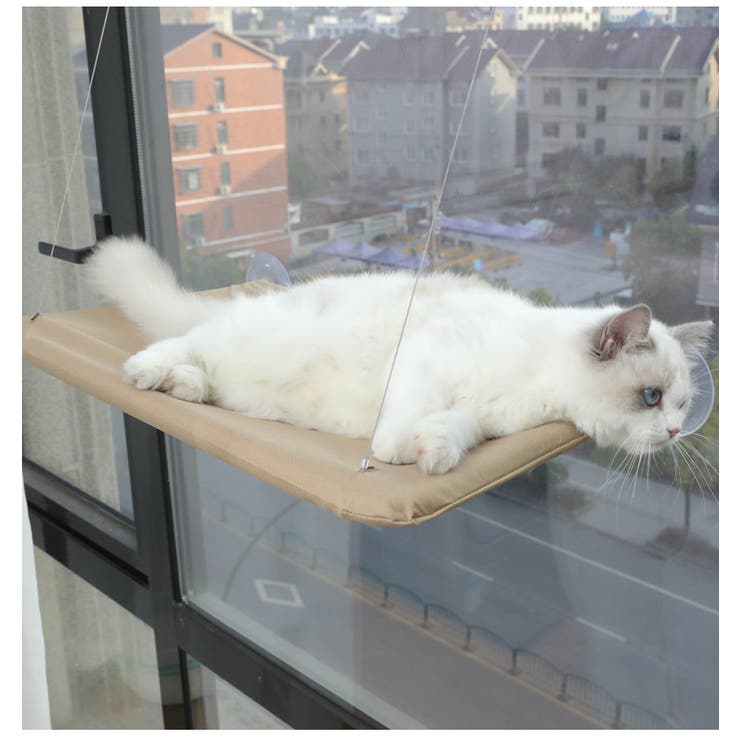 猫用ハンモック キャットハンモック 窓付けハンモック | PlusNao | 詳細画像5 