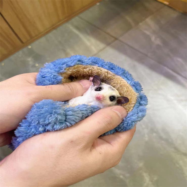 小動物用キャリーバッグ 巾着ポーチ 通気口付き | PlusNao | 詳細画像4 