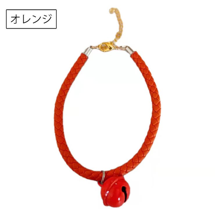 オレンジ L エリザベスサークル チョーカー インフレータブル ペット