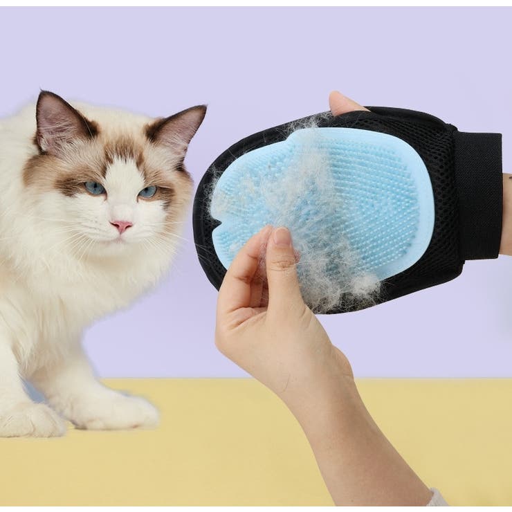 ペット用ブラシ 手袋型ブラシ グルーミング手袋 | PlusNao | 詳細画像3 