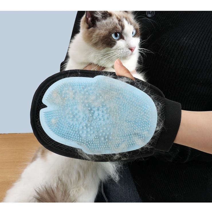 ペット用ブラシ 手袋型ブラシ グルーミング手袋 | PlusNao | 詳細画像4 