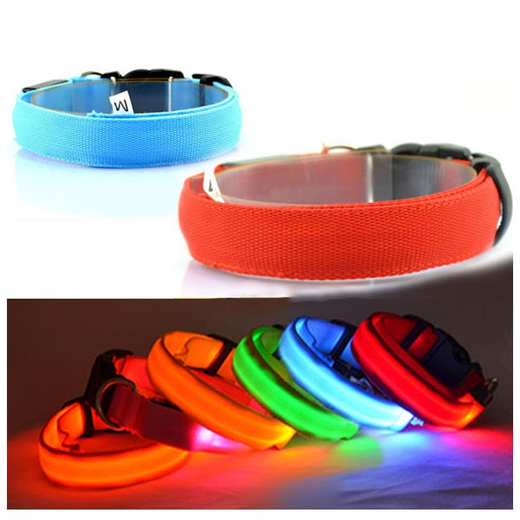 光る首輪 カラー 犬用首輪 | PlusNao | 詳細画像2 