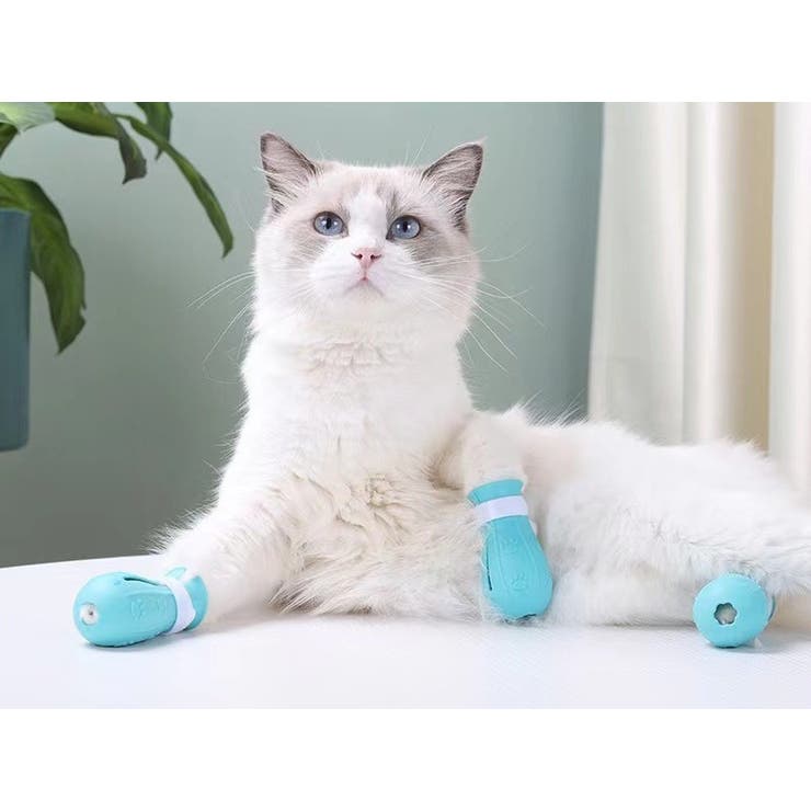 猫用足カバー 爪カバー 猫靴 | PlusNao | 詳細画像2 