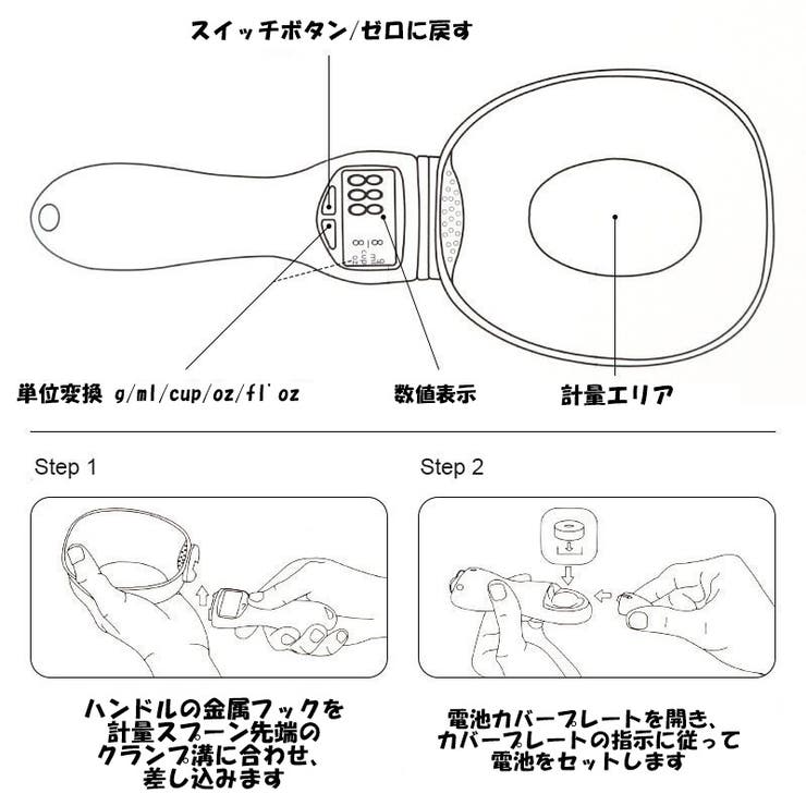 電子計量スプーン ペットフード フードスプーン | PlusNao | 詳細画像7 