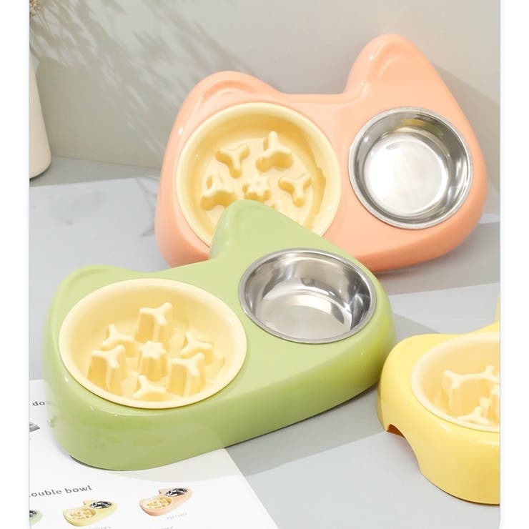 猫用食器 ペットフードボウル スローフードボウル | PlusNao | 詳細画像2 