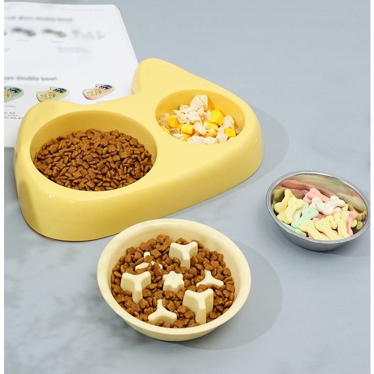 猫用食器 ペットフードボウル スローフードボウル | PlusNao | 詳細画像5 