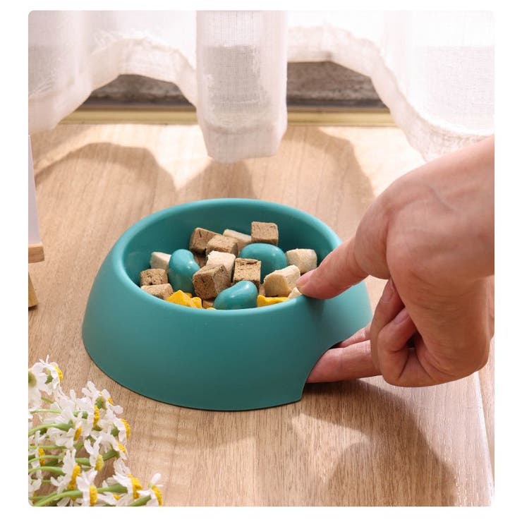 ペット用食器 フードボウル 早食い防止 | PlusNao | 詳細画像2 