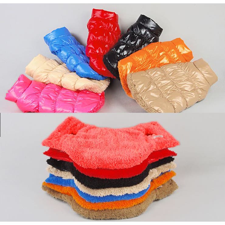 犬用ベスト ダウン風ベスト 犬用アウター | PlusNao | 詳細画像13 