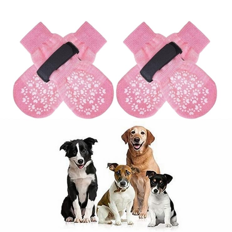 犬用靴下 4枚セット ペット用 | PlusNao | 詳細画像5 