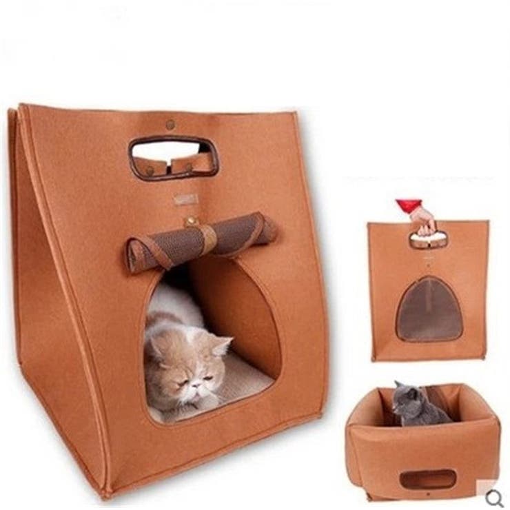 猫用ベッド 猫用ハウス キャットハウス | PlusNao | 詳細画像2 