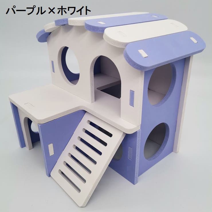 小動物用ハウス ハムスターハウス ハムスターの家[品番：FQ000199595