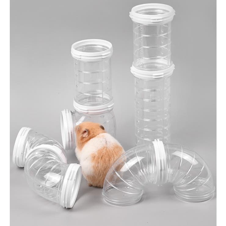 ペット用おもちゃ ハムスタートンネル ハムスターパイプ | PlusNao | 詳細画像4 