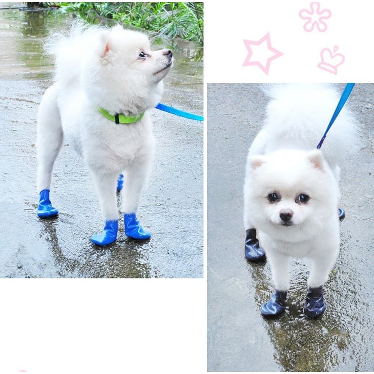 犬用ブーツ レインブーツ ラバーシューズ | PlusNao | 詳細画像6 