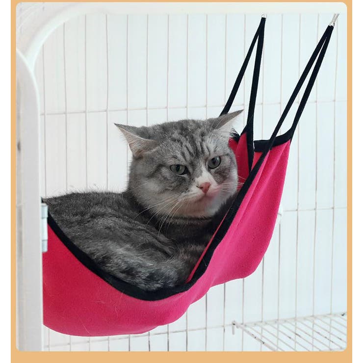 猫用ハンモック 猫用ベッド フック付き | PlusNao | 詳細画像6 