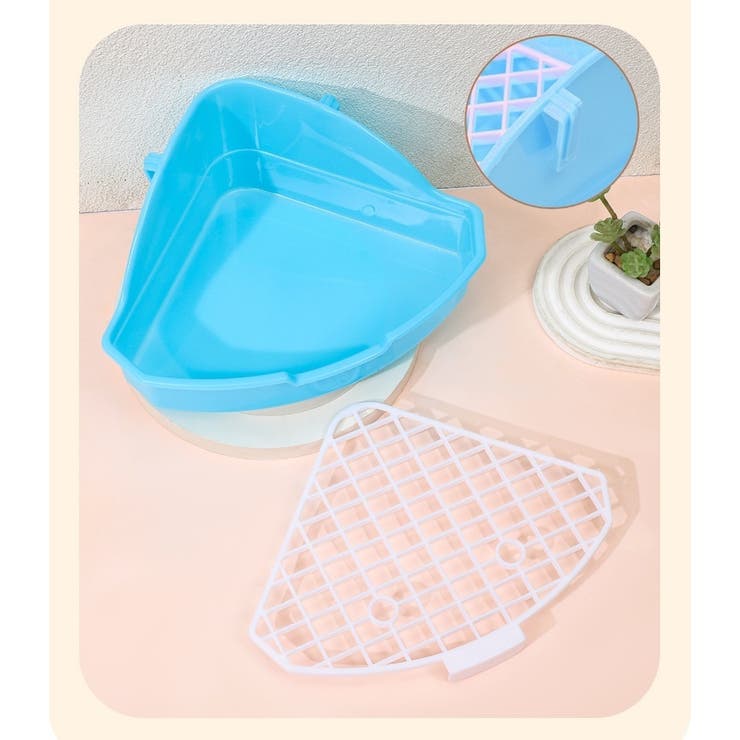 小動物用トイレ 三角トイレ ペット用品 | PlusNao | 詳細画像7 