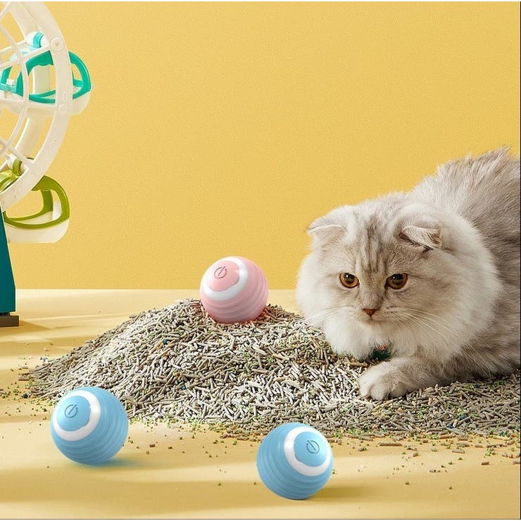 電動猫じゃらし ペット用おもちゃ 自動 | PlusNao | 詳細画像4 