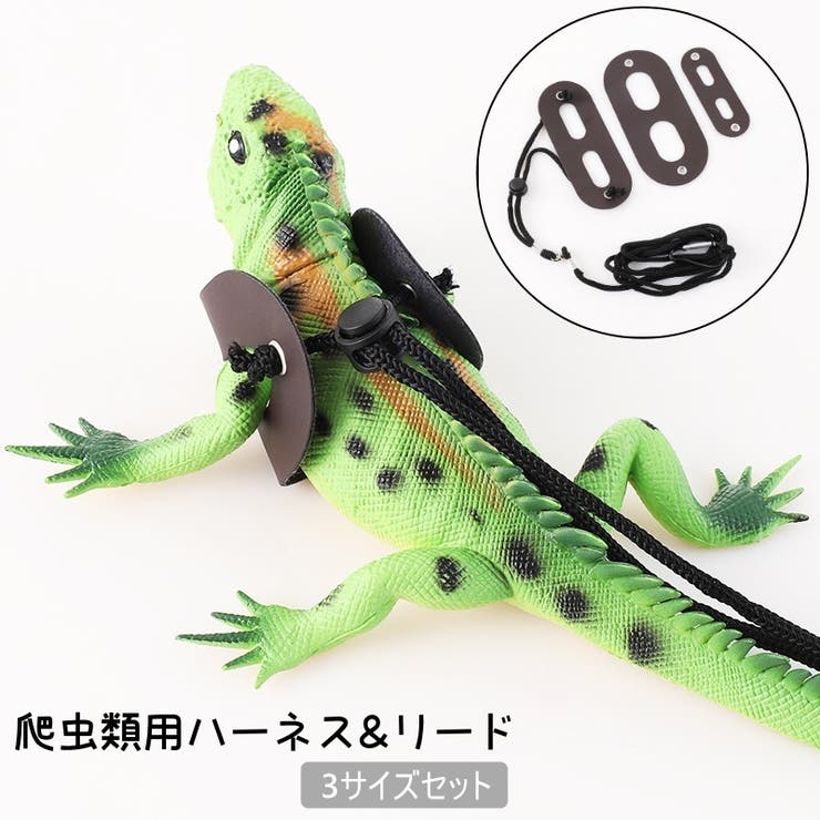 爬虫類用 ハーネス リード | PlusNao | 詳細画像1 