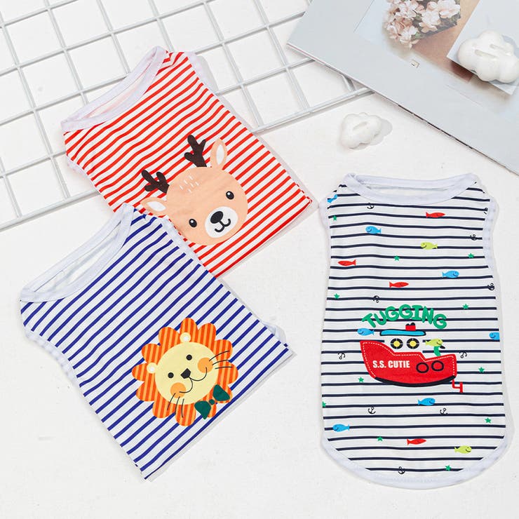 ペット用タンクトップ ペット用トップス ペットウェア | PlusNao | 詳細画像3 