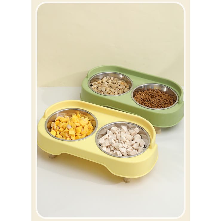 ペット用食器 2ボウル 猫用 | PlusNao | 詳細画像6 