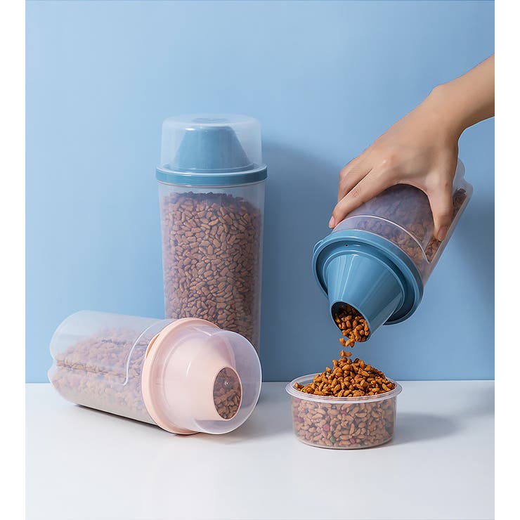 ペット用フードストッカー 犬用 猫用 | PlusNao | 詳細画像2 