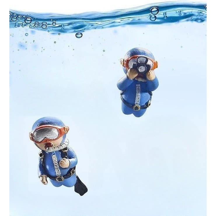 水槽用アクセサリー ダイバー スキューバダイビング | PlusNao | 詳細画像5 