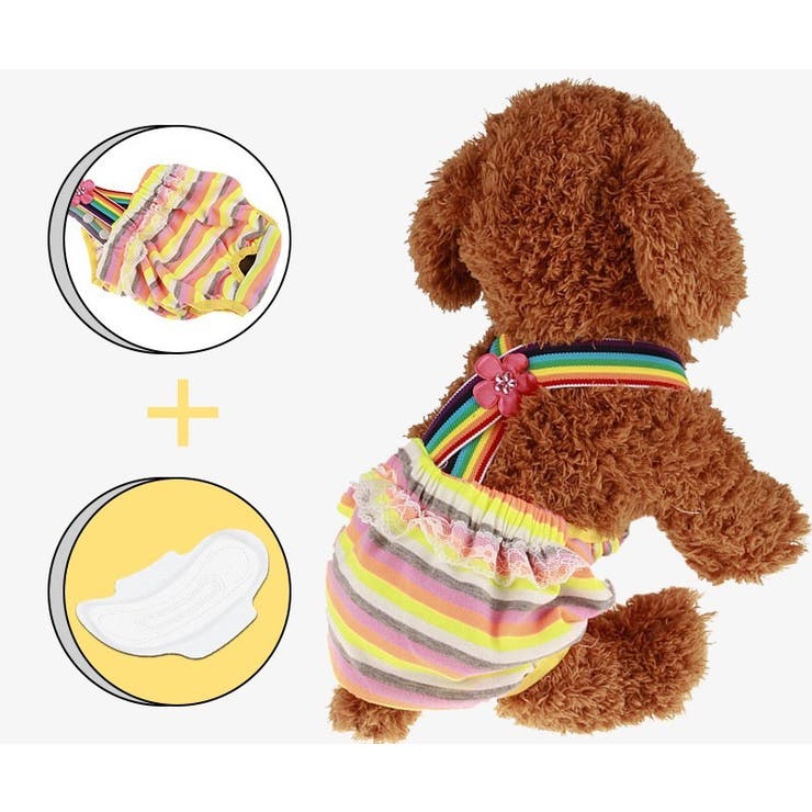 マナーパンツ 犬用 サニタリーパンツ | PlusNao | 詳細画像2 