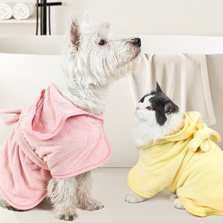 ペット用バスローブ ペット用バスタオル イヌ | PlusNao | 詳細画像4 