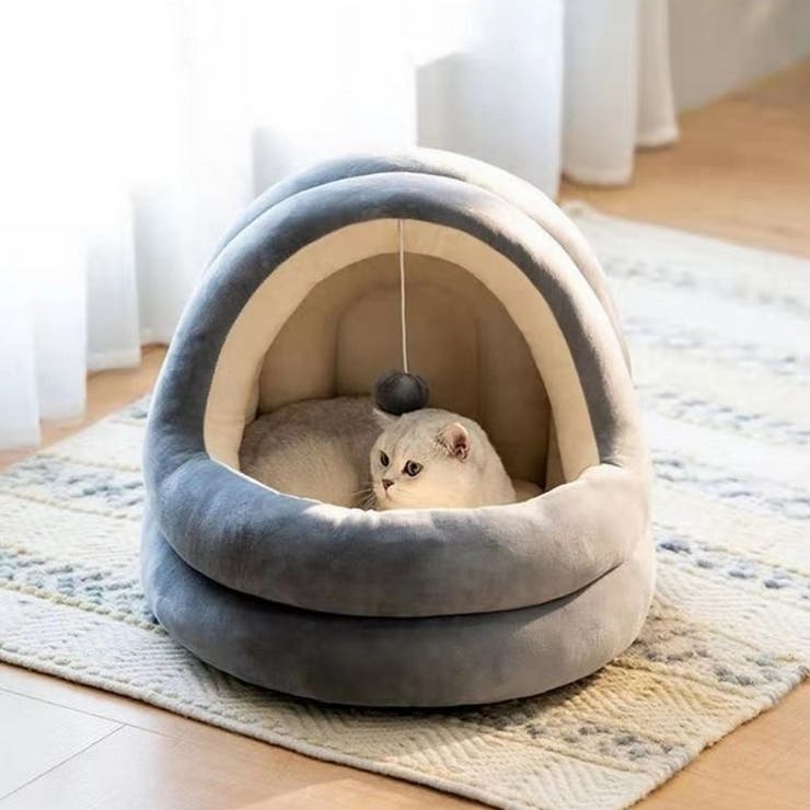 ペットベッド ペットハウス ドーム型 | PlusNao | 詳細画像2 