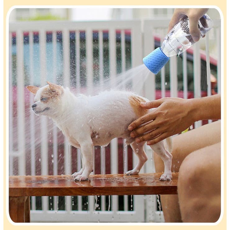ペット用シャワーヘッド ペットボトル用ジョウロ 犬 | PlusNao | 詳細画像6 