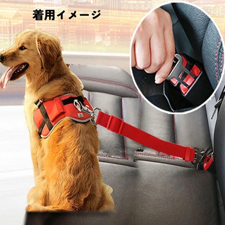 ペット用シートベルト 乗車用ベルト 犬用 | PlusNao | 詳細画像4 