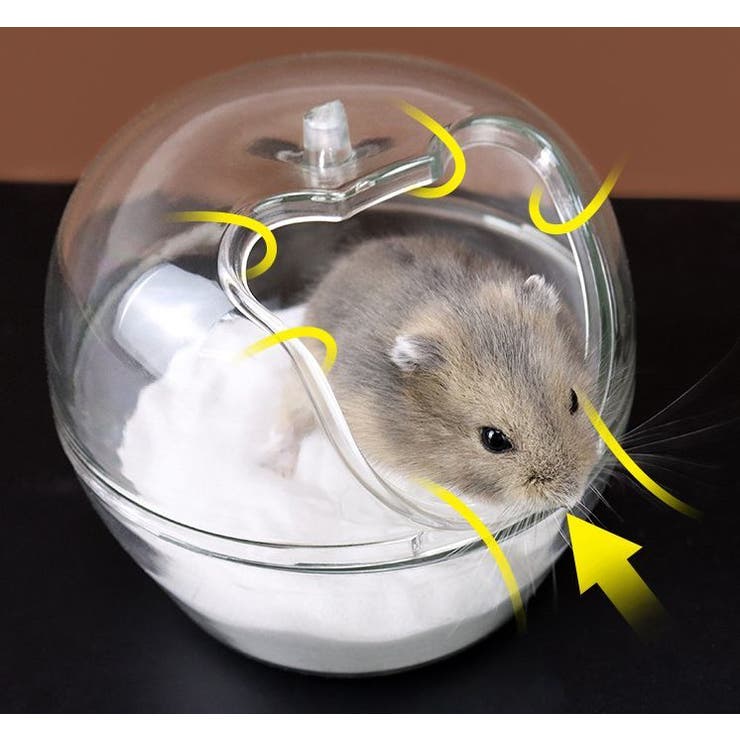 ペット用トイレ 砂浴び 小動物 | PlusNao | 詳細画像3 