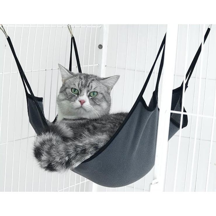 猫用ハンモック 猫用ベッド フック付き | PlusNao | 詳細画像2 