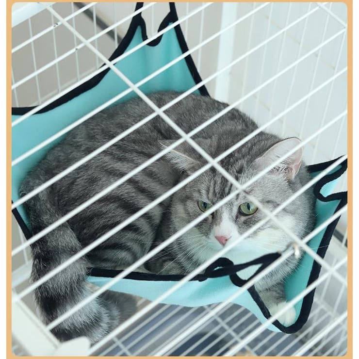 猫用ハンモック 猫用ベッド フック付き | PlusNao | 詳細画像7 