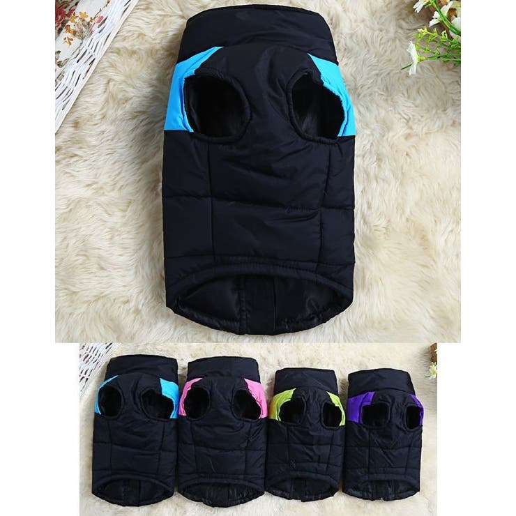 ペット服 ダウン風ベスト 犬 | PlusNao | 詳細画像9 