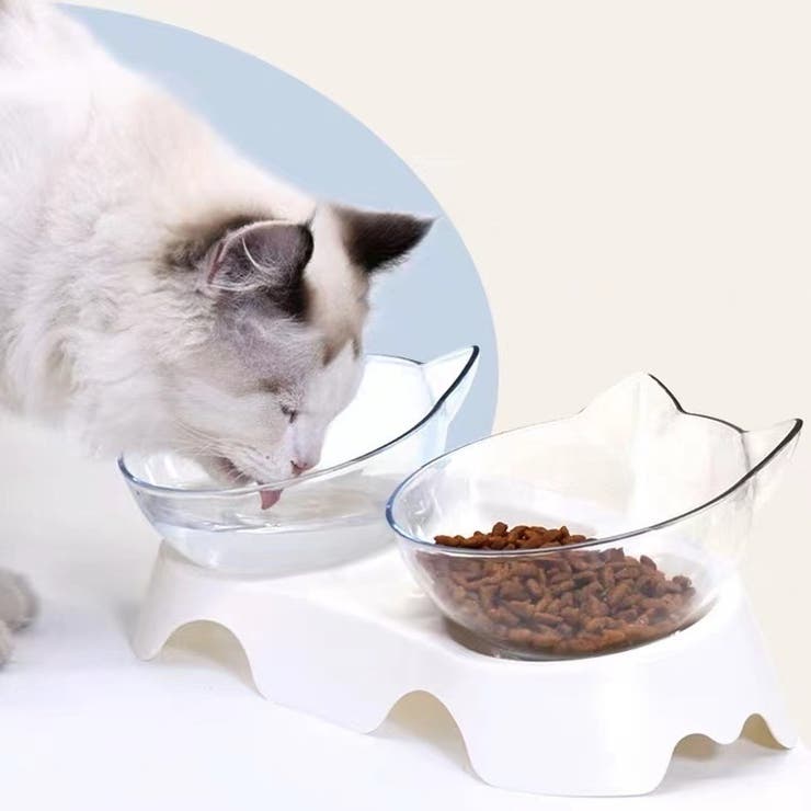 フードボウル ダブルボウル 猫用食器 | PlusNao | 詳細画像2 