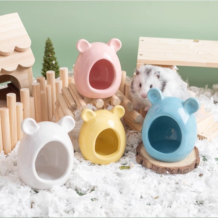 セラミックハウス ハムスター用 小動物用ハウス | PlusNao | 詳細画像2 