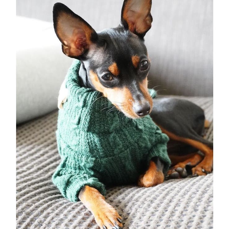 OHGA poodle knit グレー プードルニット ニット ブークレー OHGA poodle knit グレー プードルニット ニット ブークレー