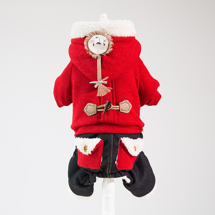 ドッグウエア フード付きカバーオール つなぎ | PlusNao | 詳細画像13 