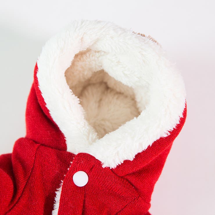 ドッグウエア フード付きカバーオール つなぎ | PlusNao | 詳細画像7 