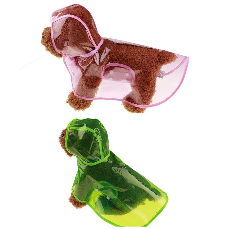 犬用レインコート レインポンチョ ポンチョ型 | PlusNao | 詳細画像4