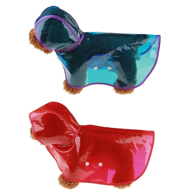 犬用レインコート レインポンチョ ポンチョ型 | PlusNao | 詳細画像5