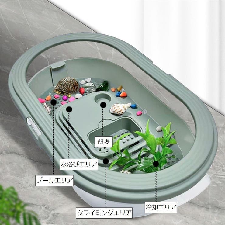 亀用飼育ケース 飼育ケージ 亀用 | PlusNao | 詳細画像8 