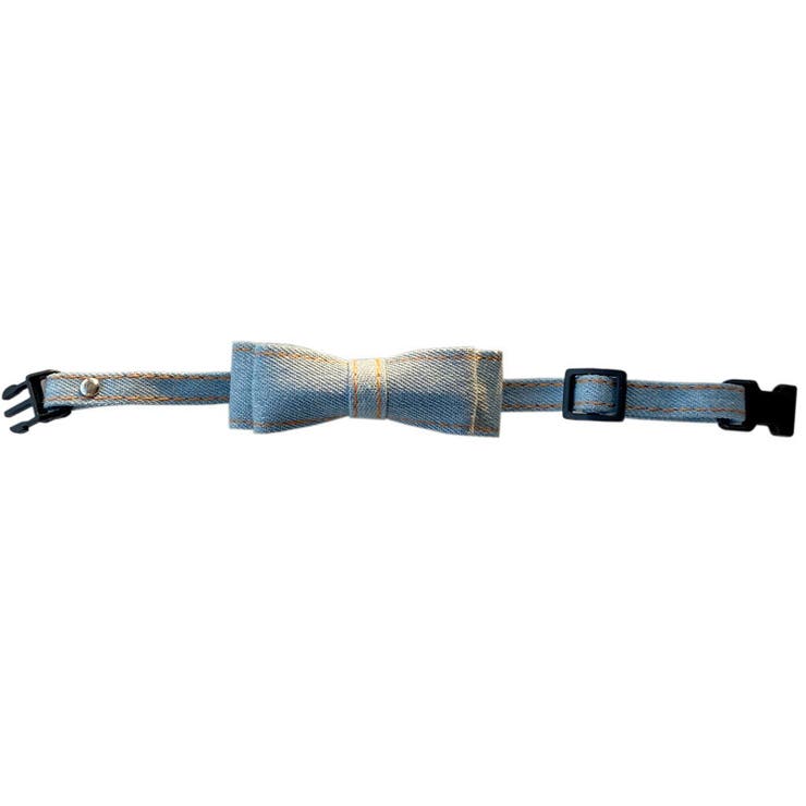 睦月】ラピスラズリの蝶ネクタイねこちゃん形オルゴナイト☆他2点