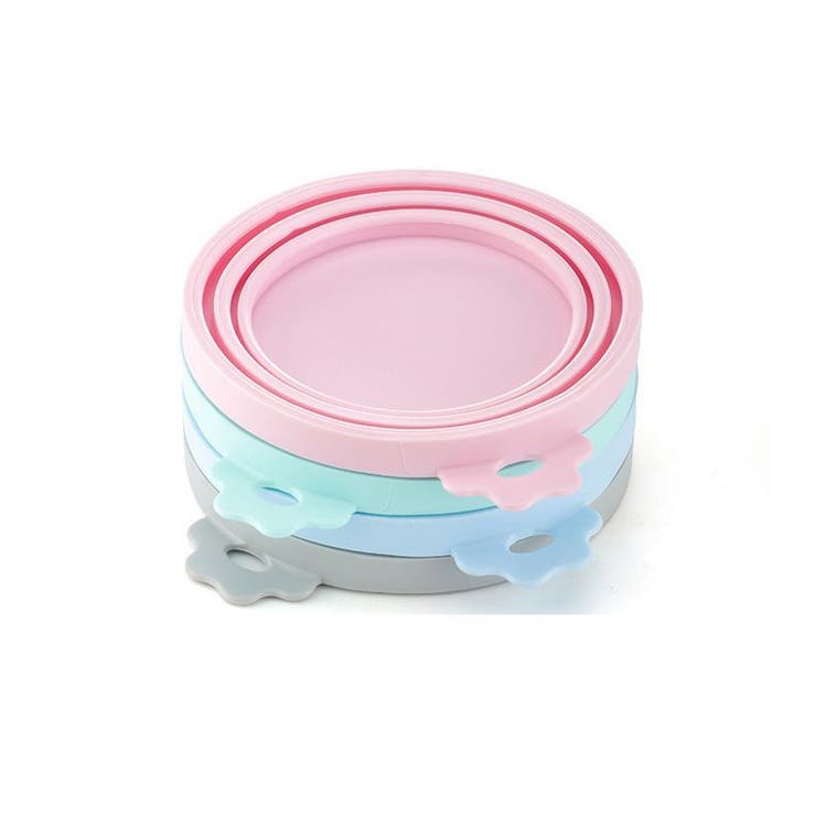 ペット用 缶詰の蓋キャップ シリコンラップ | PlusNao | 詳細画像4 
