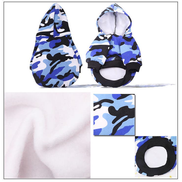 ペット服 パーカー ドッグウエア | PlusNao | 詳細画像12 