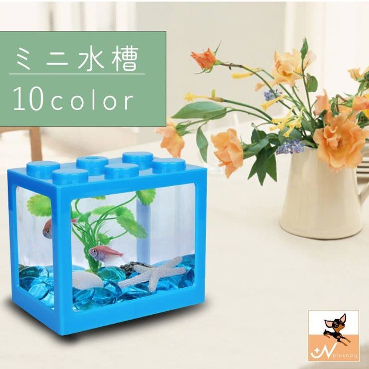 ミニ水槽 金魚鉢 魚[品番：FQ000163432]｜PlusNao（プラスナオ）のファッション通販｜SHOPLIST（ショップリスト）