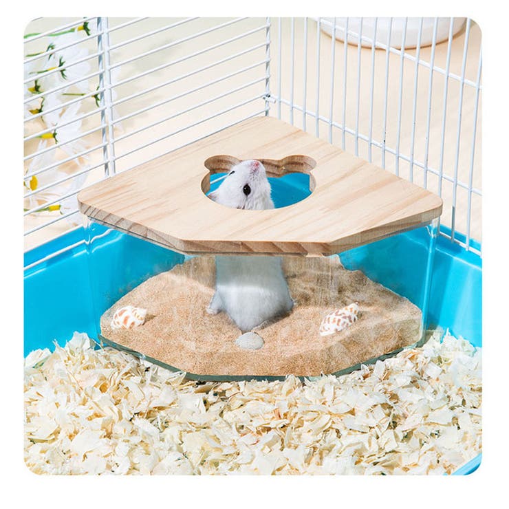 小動物用 砂浴び容器 砂風呂 | PlusNao | 詳細画像6 